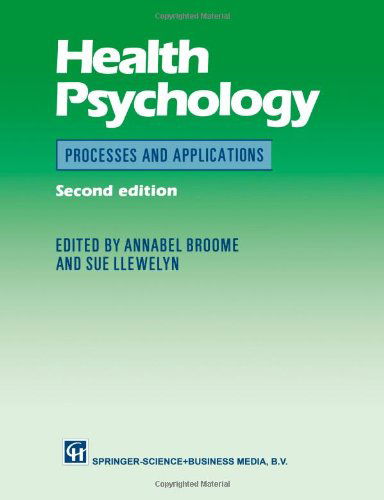 Cover for Annabel Broome · Health Psychology: Process and applications (Paperback Book) [1994 edition] (1994)