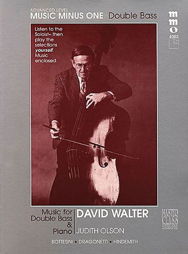 Cover for David Walter · Music Minus One Double Bass: Advanced Contest Solos (Paperback Book) [Pap / Com edition] (2007)