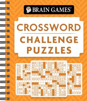 Cover for Publications International Ltd. · Brain Games - Crossword Challenge Puzzles (Book) (2022)