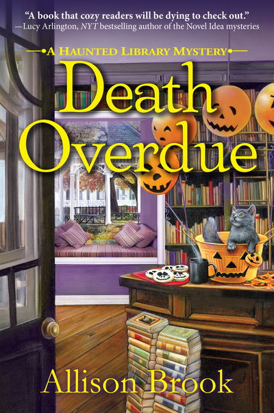 Cover for Allison Brook · Death Overdue: A Haunted Library Mystery (Paperback Book) (2018)