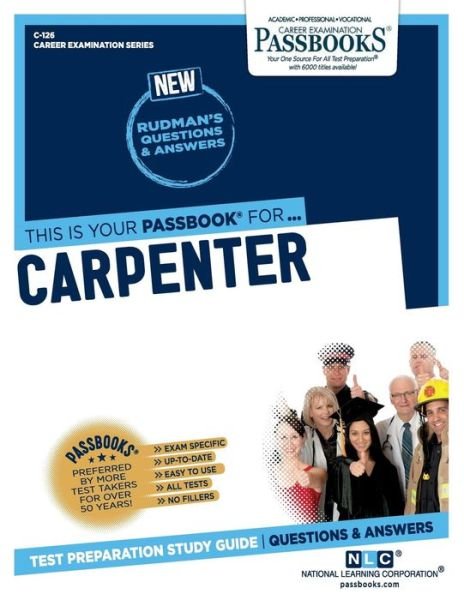Cover for National Learning Corporation · Carpenter (Paperback Book) (2022)