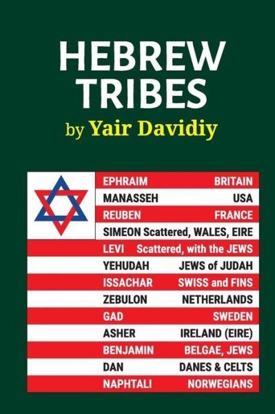 Cover for Yair Davidiy · Hebrew Tribes (Pocketbok) (2021)