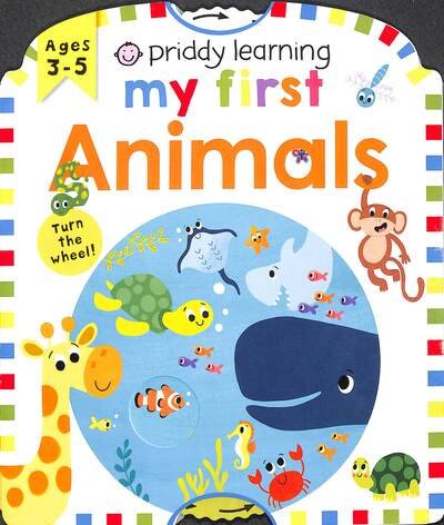 Cover for Priddy Books · Priddy Learning; My First Animals - Priddy Learning (Board book) (2021)