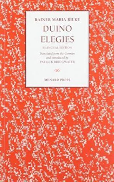 Cover for Rainer Rilke · Duino Elegies (Paperback Book) [New edition] (1999)