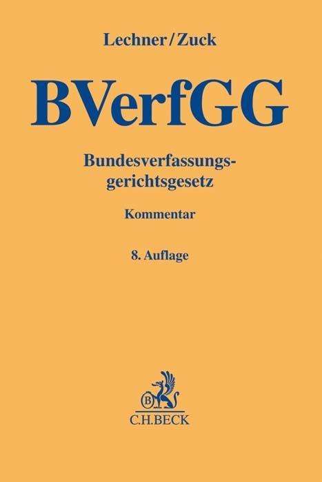 Cover for Lechner · Bundesverfassungsgerichtsgesetz (Bok)