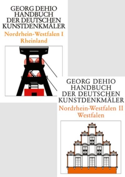 Cover for Dehio Vereinigung e.V. · [Set Dehio - Handbuch der deutschen Kunstdenkmaler / Nordrhein-Westfalen I+II]: Rheinland + Westfalen (Hardcover bog) (2022)
