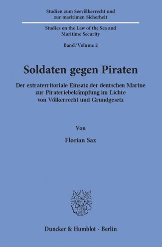 Cover for Sax · Soldaten gegen Piraten. (Book) (2018)