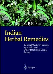 Cover for Indian Herbal Remedies: Rational Western Therapy, Ayurvedic and Other Traditional Usage, Botany (Hardcover Book) [2004 edition] (2003)