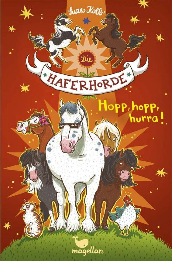 Cover for Kolb · Die Haferhorde - Hopp, hopp, hurra (Buch)