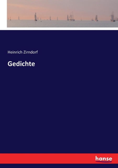 Cover for Zirndorf · Gedichte (Book) (2016)