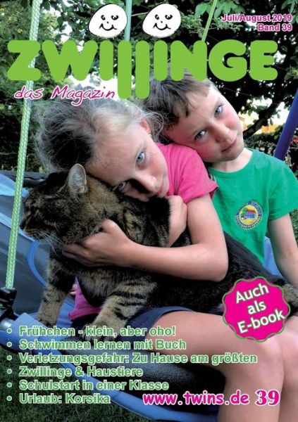 Cover for Zwillinge - das Magazin Juli / August 2019 (Paperback Book) (2019)