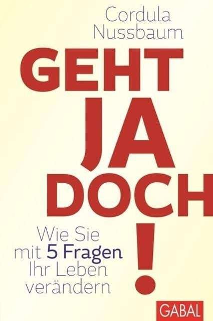 Cover for Nussbaum · Geht ja doch! (Bog)