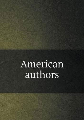 Cover for Irving Washington · American Authors (Paperback Book) (2013)