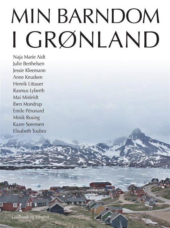 Cover for Diverse forfattere · Min barndom i Grønland (Bound Book) [1º edição] (2016)
