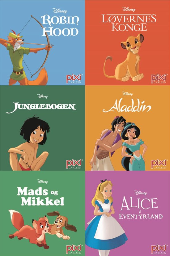 PIXI: Pixi®-serie 145: Disney Klassikere #3 (kolli 48) - Disney - Bøger - CARLSEN - 9788711992265 - 2. februar 2022