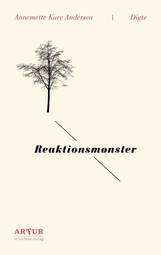 Cover for Annemette Kure Andersen · Reaktionsmønster (Sewn Spine Book) [1st edition] (2017)