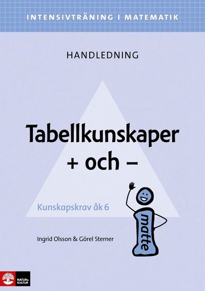 Cover for Görel Sterner · Intensivträning i matematik: Intensivträning ma åk 4-6 Tabellkunskaper Lhl (Bok) (2021)