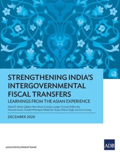 Cover for Abdul D Abiad · Strengthening India's Intergovernmental Fiscal Transfers (Paperback Book) (2020)