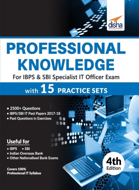 Cover for Disha Experts · Professional Knowledge for Ibps &amp; Sbi Specialist it Officer Exam with 15 Practice Sets (Paperback Book) (2019)