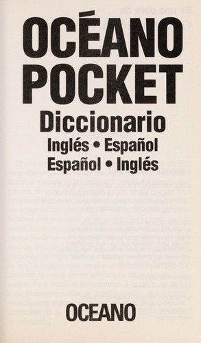 Diccionario Pocket Oceano Ing / Esp - Oceano - Böcker - Grupo Oceano - 9789686321265 - 1995