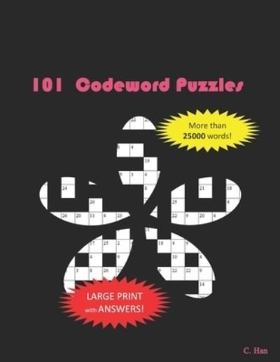 Cover for C Han · 101 Codeword Puzzles (Paperback Bog) (2021)