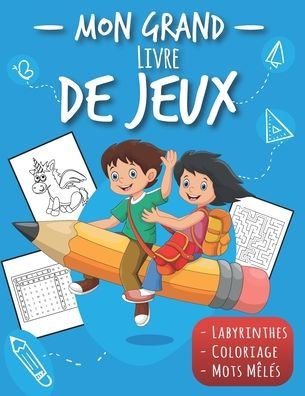 Cover for Oselta Activités Pour Enfants · Mon Grand livre de jeux (Paperback Bog) (2020)