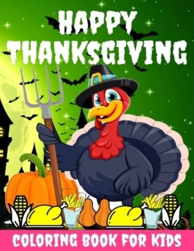 Cover for Toodma · Happy Thanksgiving Coloring Book for kids (Pocketbok) (2020)