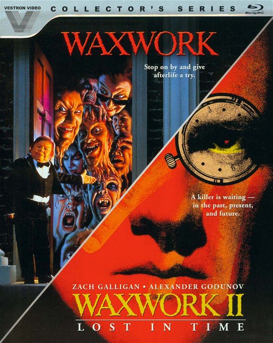 Cover for Waxworks 1 &amp; 2 (Blu-ray) (2016)