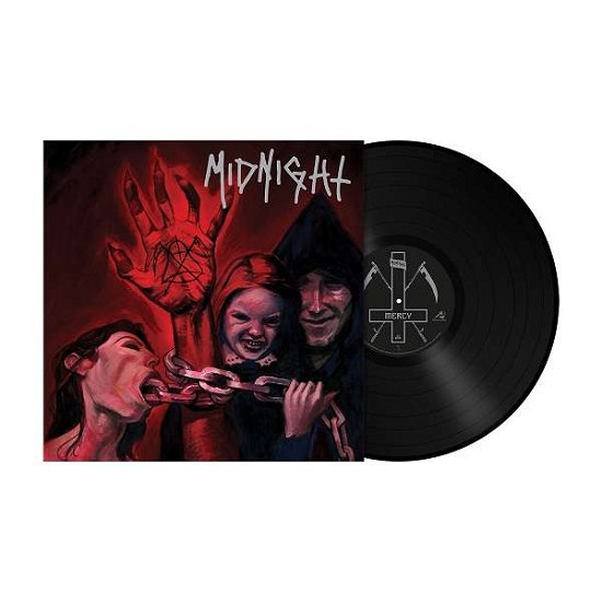Cover for Midnight · No Mercy For Mayhem (Royal Blue / Black Vinyl) (LP) (2021)