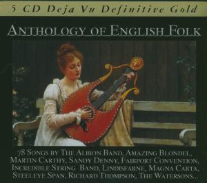 Various Artists · Anthology Of English Folk (CD) [Box set] (2020)