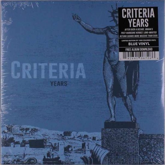 Cover for Criteria · Years (LP) [Coloured, Limited edition] (2020)