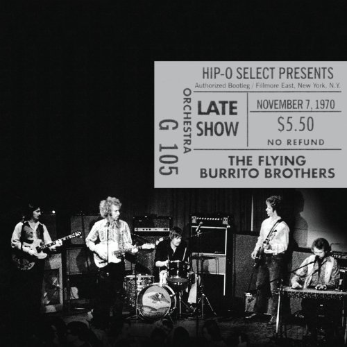 Cover for Flying Burrito Brothers · Authorized Bootleg: Fillmore East Ny Ny Late Show (CD) (2011)