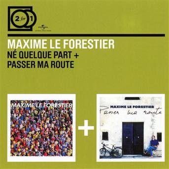 Ne Quelque Part & Passer Ma Route - Maxime Le Forestier - Música - UNIVERSAL - 0602537016266 - 22 de fevereiro de 2019