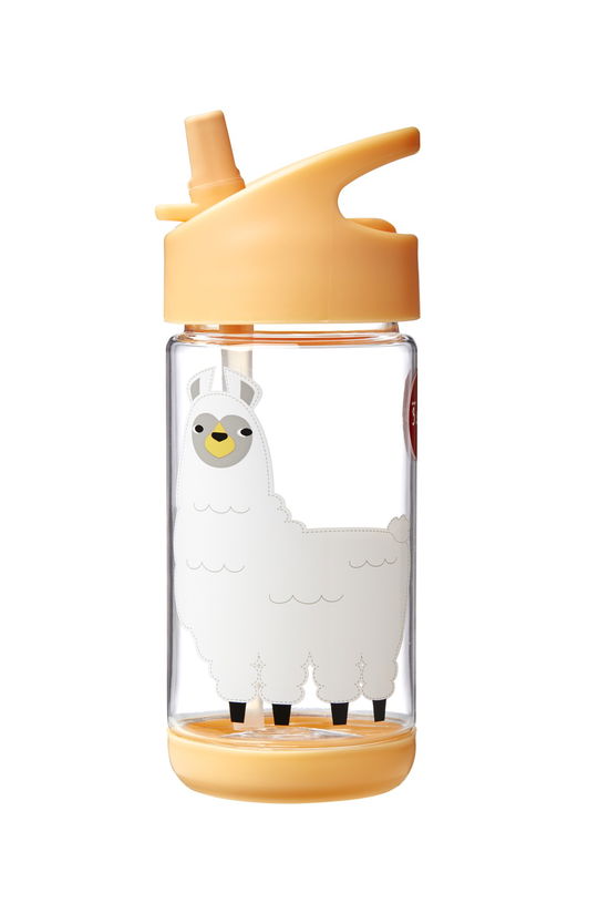 Water Bottle - Peach Llama - 3 Sprouts - Merchandise -  - 0812895001266 - 