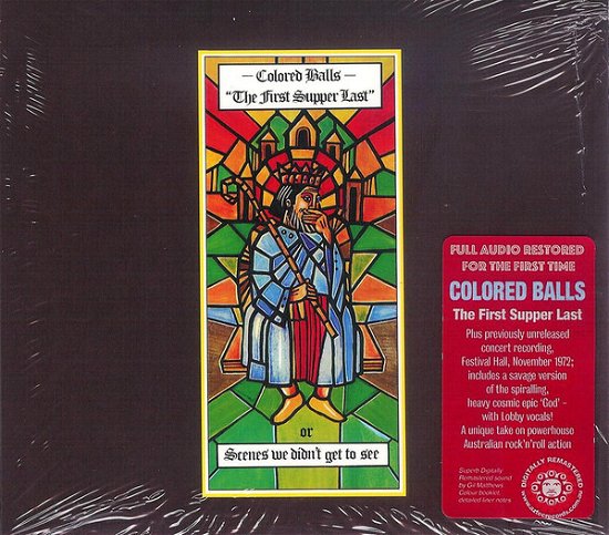 Cover for Coloured Balls · The First Supper Last (CD) (2019)