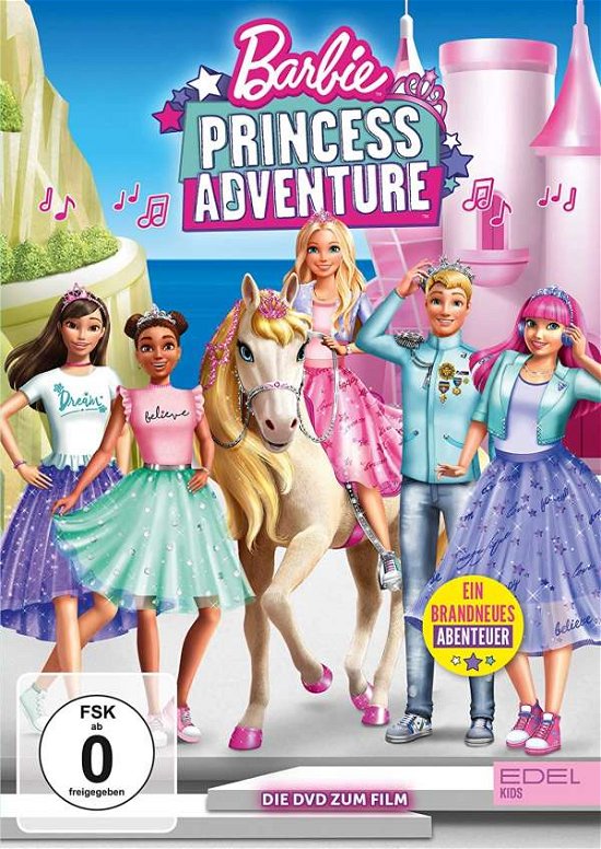 Cover for Barbie Princess Adventure · Barbie Princess Adventure Dvd-film (Ltd.edition) (DVD) (2020)