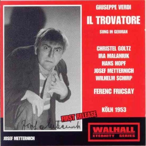 Cover for Guiseppe Verdi · Il Trovatore (CD) (2009)