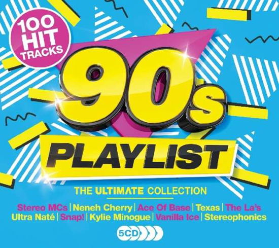 Cover for Ultimate 90s Playlist (CD) (2017)