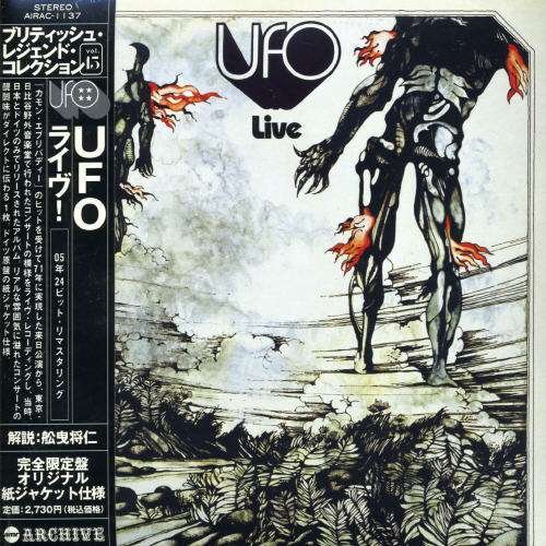 Cover for U.f.o. · Live (CD) [Japan Import edition] (2005)