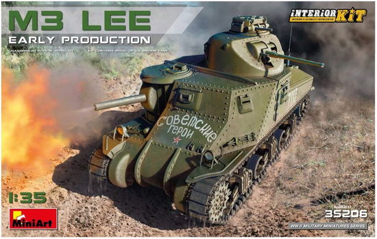 M3 Lee Early Prod. Interior Kit - MiniArt - Merchandise - Miniarts - 4820183312266 - 