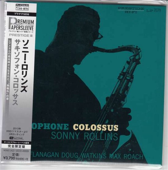 Cover for Sonny Rollins · Saxophone Colossus (CD) (2016)