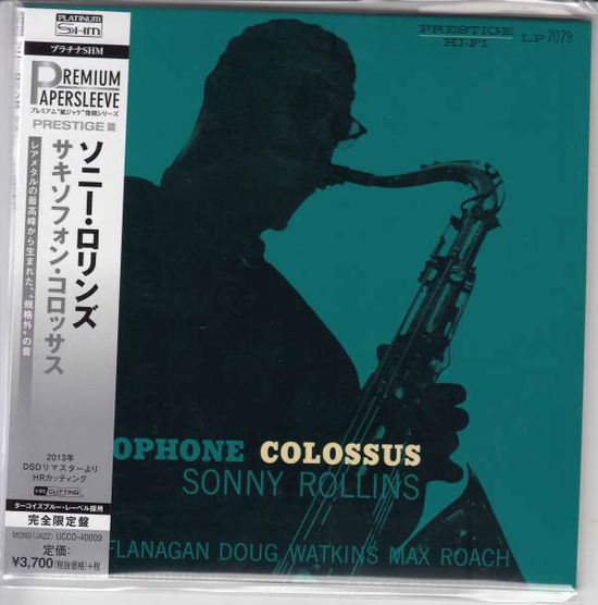 Saxophone Colossus - Sonny Rollins - Musik - UNIVERSAL - 4988031148266 - 3. juni 2016