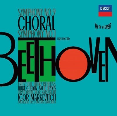 Cover for Igor Markevitch · Beethoven: Symphony No.9 Choral (CD) [Japan Import edition] (2022)