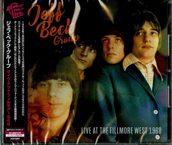 Cover for Jeff Beck Group · Live at the Fillmore West 1968 (CD) [Japan Import edition] (2019)