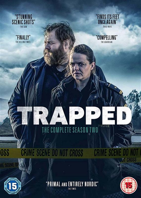 Cover for Trapped 2 DVD · Trapped Season 2 (DVD) (2019)