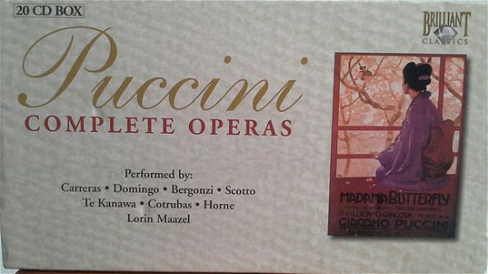 Cover for Giacomo Puccini · Complete Operas (CD) (2015)