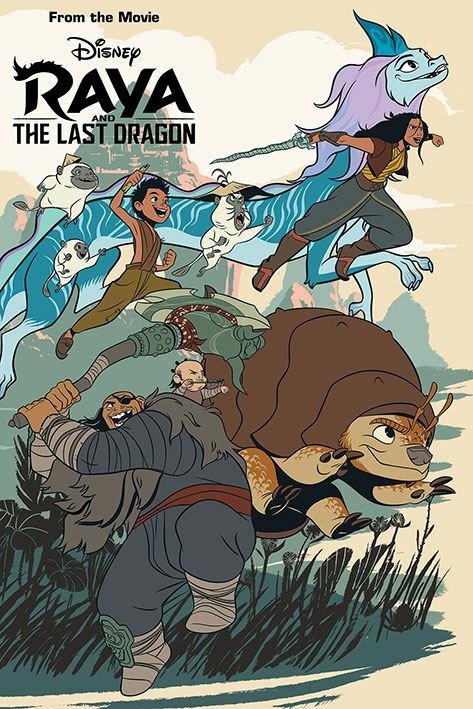 Cover for Disney: Pyramid · Raya And The Last Dragon: Jump Into Action (Poster Maxi 61X91,5 Cm) (MERCH)