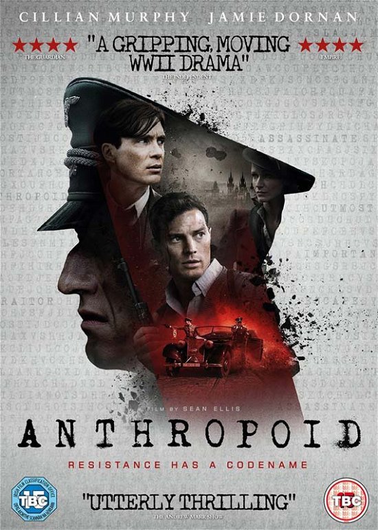 Cover for Anthropoid (DVD) (2017)