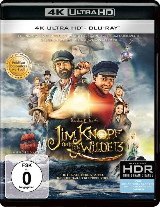 Cover for Henning Baum,solomon Gordon,annette Frier · Jim Knopf Und Die Wilde 13 (4K Ultra HD) (2021)