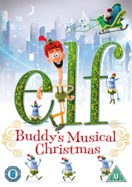 Cover for Elf  Buddys Musical Christmas (DVD) (2015)